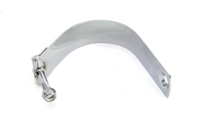 Chrome Generator Mount Strap - V-Twin Mfg.