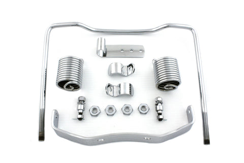 Chrome Auxiliary Seat Spring Kit - V-Twin Mfg.