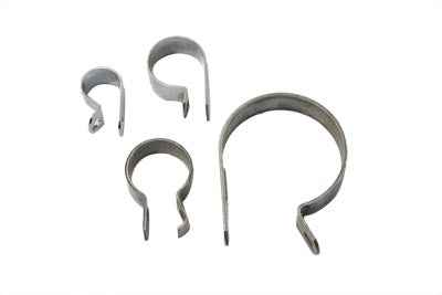 Chrome Exhaust Clamp Kit - V-Twin Mfg.