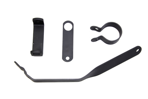 Parkerized Servi-Car Muffler Hanger Bracket Kit - V-Twin Mfg.