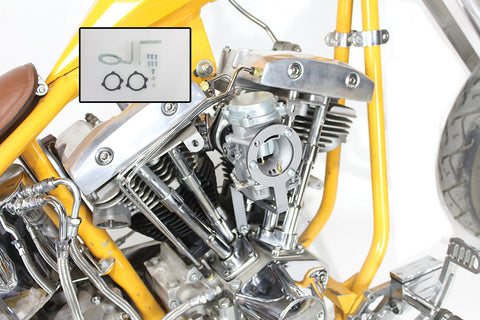 CV Carburetor Support Kit Zinc Plated - V-Twin Mfg.