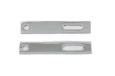 Chrome 4-3/4 inch Exhaust Bracket Set - V-Twin Mfg.