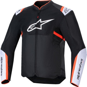 ALPINESTARS T-SPS Air v2 Jacket - Black/White/Red Fluo - 4XL 3301025-1231-4XL