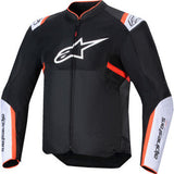 ALPINESTARS T-SPS Air v2 Jacket - Black/White/Red Fluo - Large 3301025-1231-L