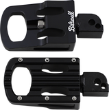 BILTWELL Punisher Footpeg - Passenger - Black - M8 7005-203-04