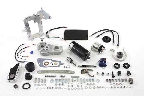Prestolite Black Electric Starter Kit - V-Twin Mfg.
