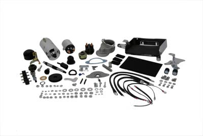 Prestolite Chrome Electric Starter Kit - V-Twin Mfg.
