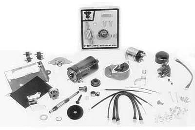 Prestolite Chrome Electric Starter Kit - V-Twin Mfg.