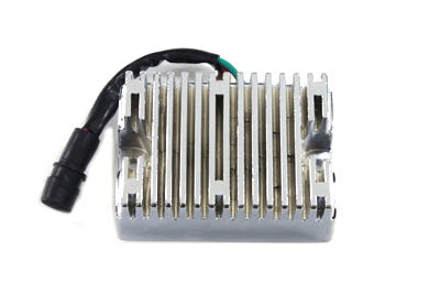 Volt Tech Chrome 12 Volt Regulator - V-Twin Mfg.