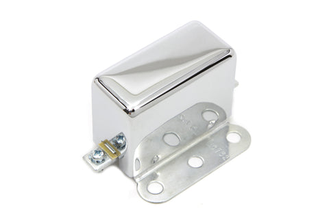 Chrome Look-A-Like 6 Volt 3-Brush Relay - V-Twin Mfg.