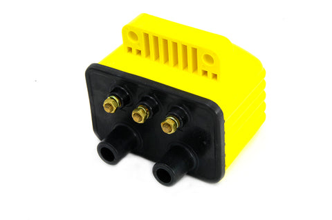 Accel Yellow Single Fire Super Coil - V-Twin Mfg.