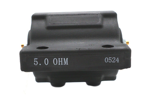 Volt Tech Black 12 Volt Dual Fire Coil - V-Twin Mfg.