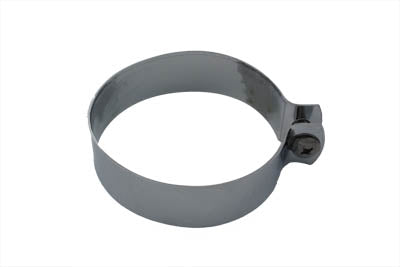 Chrome Generator End Brush Band - V-Twin Mfg.