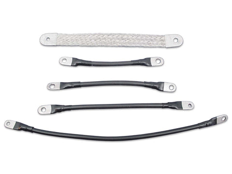 Heavy Duty Black Ground Battery Cable Assortment - V-Twin Mfg.