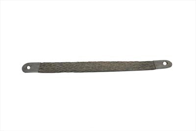 Battery Cable 9-1/2 inch Braided Flat Negative - V-Twin Mfg.