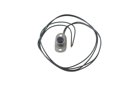 Parkerized Two Wire Horn Switch Button - V-Twin Mfg.