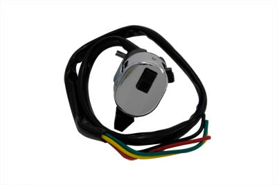 Chrome Dimmer Switch With Horn Button - V-Twin Mfg.