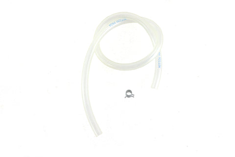 Battery Vent Tube with Clamp - V-Twin Mfg.