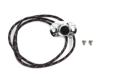 Handlebar Horn Switch Button with Single Wire - V-Twin Mfg.