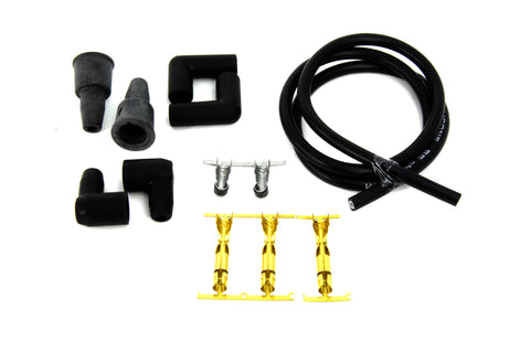 Black 8.5mm Spark Plug Wire Kit - V-Twin Mfg.