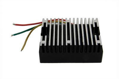 Volt Tech Black 6 Volt Regulator - V-Twin Mfg.