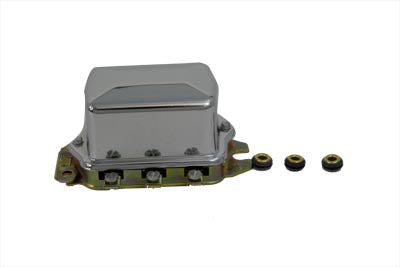 Accel Chrome 12 Volt Mechanical Regulator - V-Twin Mfg.