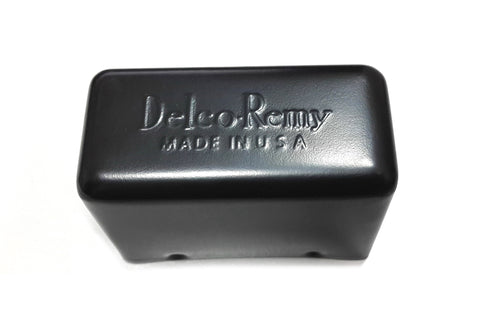 Black Replica 3-Brush Delco Remy Relay - V-Twin Mfg.
