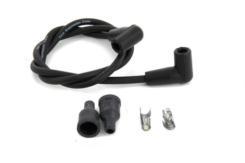 Universal Black 7mm Spark Plug Wire Kit - V-Twin Mfg.