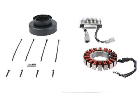Alternator Charging System Kit 50 Amp - V-Twin Mfg.