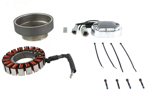 Alternator Charging System Kit 50 Amp - V-Twin Mfg.