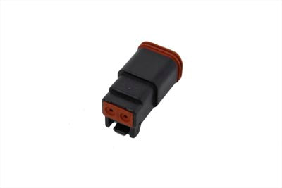 OE Deutsch Wiring Socket Housing 2-Pin - V-Twin Mfg.