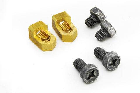 Brass Battery Terminal Adapter Kit - V-Twin Mfg.