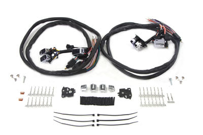 Handlebar Switch Kit Chrome with 60 inch Wires - V-Twin Mfg.