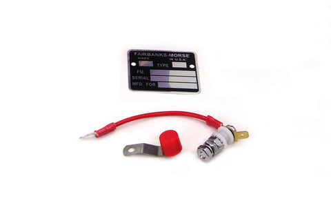 Magneto Red Button Kill Switch Kit - V-Twin Mfg.