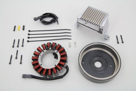 Alternator Charging System Kit 50 Amp - V-Twin Mfg.