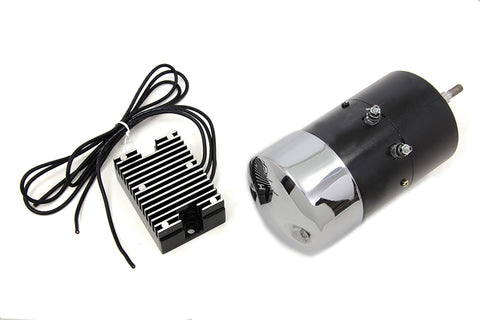 32E/65A 12 Volt Alternator Conversion Kit Chrome - V-Twin Mfg.