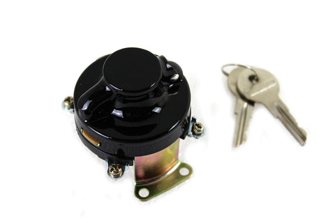 Black Ignition Switch with 5 Terminals - V-Twin Mfg.