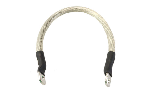 Clear 14 inch Flexible Battery Cable - V-Twin Mfg.