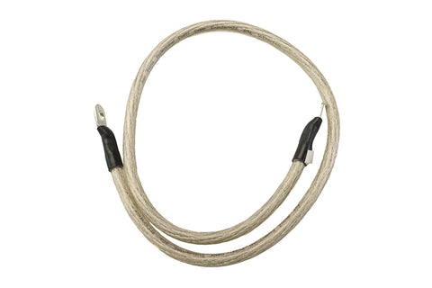 Clear 33 inch Flexible Battery Cable - V-Twin Mfg.