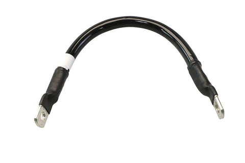 Black 10 inch Flexible Battery Cable - V-Twin Mfg.