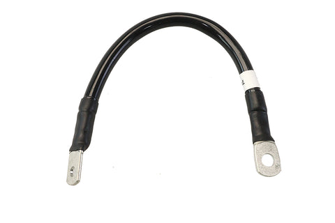 Black 11 inch Flexible Battery Cable - V-Twin Mfg.