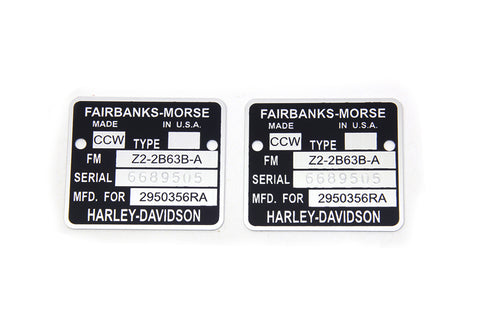 Magneto Name Tag - V-Twin Mfg.
