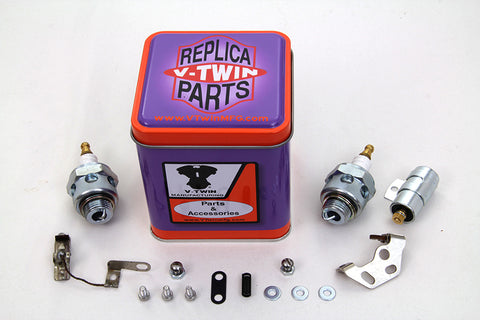 Ignition Tune Up Kit with Beck Spark Plug Set - V-Twin Mfg.