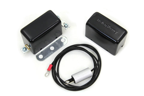 Solid State 6 Volt Relay with Black Cover - V-Twin Mfg.
