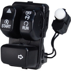 Right Side Handlebar Control Module Black - V-Twin Mfg.