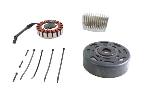 Alternator Charging System Kit 50 Amp - V-Twin Mfg.