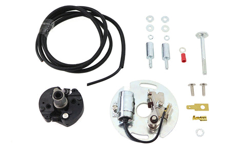 V-Fire Overhead Valve Auto Advance Distributor Chrome - V-Twin Mfg.