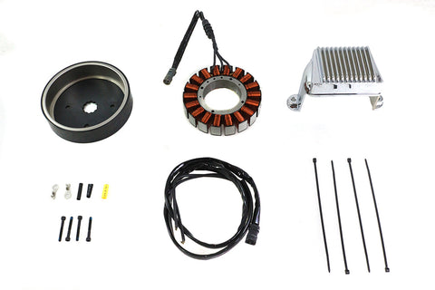 Volt Tech Alternator Charging System Kit 50 Amp - V-Twin Mfg.