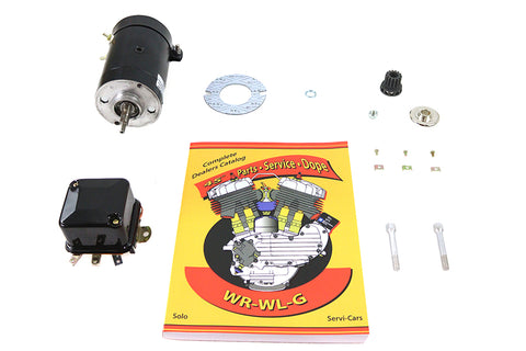 45 W/G 6 Volt Generator Kit Black - V-Twin Mfg.
