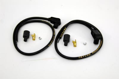 Sumax Spark Plug Wire Kit 8.2mm Black - V-Twin Mfg.